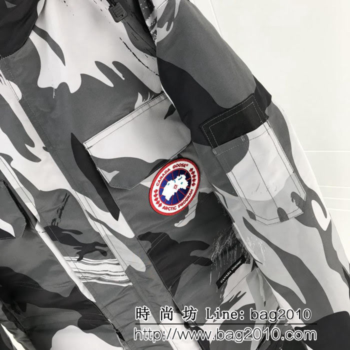 CanadaGoose加拿大鵝 明星同款 胸前章 防寒絨布羽絨服 男女同款 情侶款 ydi1623
